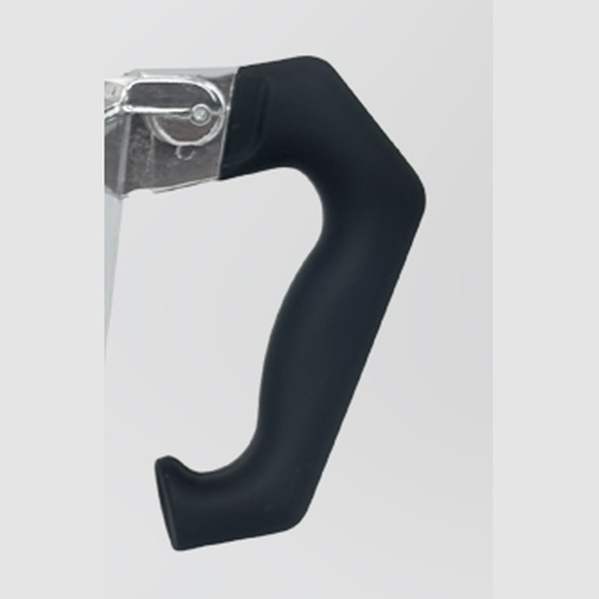 Turbo Moka 3-cup black heat-resistant handle with its aluminium mounting bracket